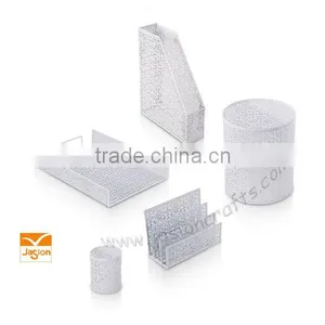 Metal Powder Coating Wire Deedbox Stationery-box Set Pen Holder thumbnail-2