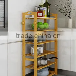 Japanese Style Bamboo Wooden Shoes Rack thumbnail-6