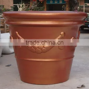Large Round Pot Vase thumbnail-1