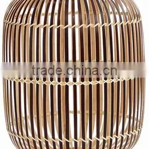 Natural Vintage Bamboo Lantern thumbnail-3