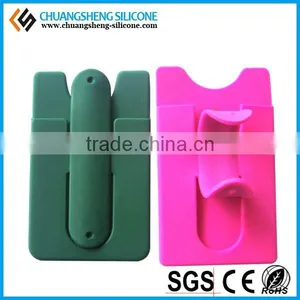Card Holder, Back Sucking Phone Holder, Silicone 3m Mobile Phone Sticker thumbnail-1
