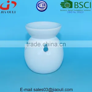 7.8cm Cheap Small Glazed Ceramic Essential Oil Burner Different Colors thumbnail-2