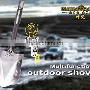 2015 Garden Multifunctional Hand Tool Patent Shovel Hammer Hoe Garden Kit Knife Garden Saw Flashlight Screwdriver Snowfield Tool thumbnail-1