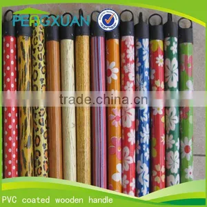 Pvc Coated Wooden Handle for Mop thumbnail-2