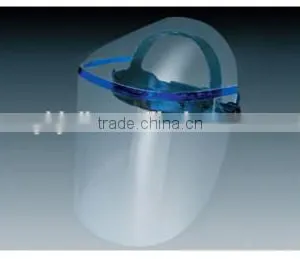 Half Helmet Plastic Face Shield thumbnail-1