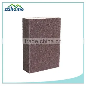 High Density Aluminum Oxide Abrasive Hard Sanding Sponge Foam Blocks thumbnail-1