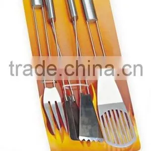 Stainless Steel BBQ Set With Tie Card Package thumbnail-1