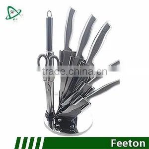 8pcs Stainless Steel Kitchen Knife Set thumbnail-1