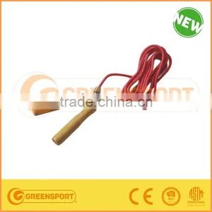 GSJP2-Wooden Handle Skipping Jump Rope thumbnail-1