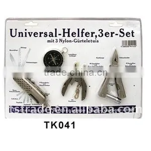 2014 New Hardware Multi Function Stainless Steel Plier Hand Tools With Blister Card TK041 thumbnail-1