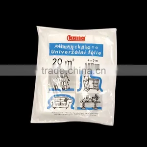 Hot Sale Paintable 4*12.5m 4*5m Dust Drop Sheet Drop Cloth thumbnail-3