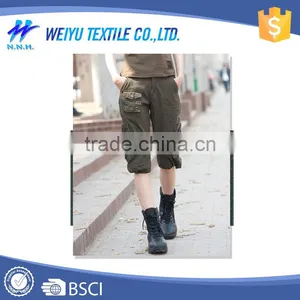 Custom Printed Ladies Camouflage Short Pants For Women thumbnail-1