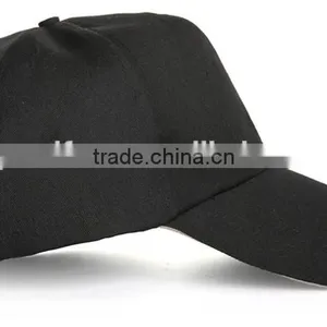 Good Quality Black Embroidery 100%cotton Snap Back 6-panel Baseball Hat and Cap thumbnail-1