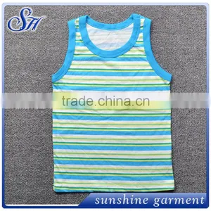 YS0153 Hot Sale Color Stripe Plastic Kids T-shirt thumbnail-1