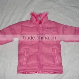 Girls' Padding Jacket In Stock thumbnail-1
