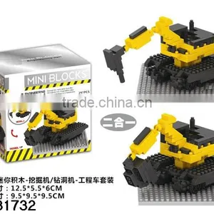 China Shantou Chenghai Plastic Toy Diamond Bricks Construction Blocks Vehicle thumbnail-2