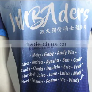 Wholesale Custom Quick Dry Sublimation Print Running t Shirts thumbnail-5