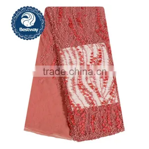 Bestway Shiny Lace Material With Sequins For Dressing FL0268-3 thumbnail-2