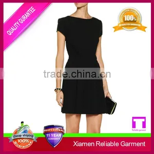 Fashion Office Lady Dress 2015 Free Prom Dress, Summer Latest Dress Designs for Ladies thumbnail-3