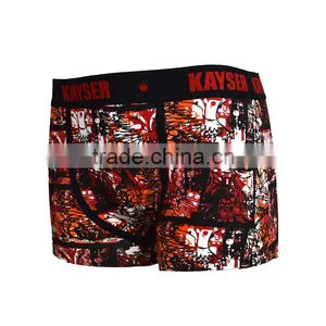 Wholesale Men Cotton Lycra Sexy Boxers Shorts Men Boxers Briefs thumbnail-2