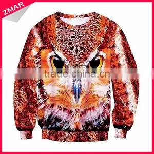 China Manufacturer Printing Fleece Wholesale Crewneck Custom Sweatshirt Men thumbnail-1