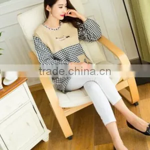 Home Long - Sleeved Home Outside the Custom - Made Cotton Gowns Adult Advertising Promotions Coffee Shop Manufacturers Wholesale thumbnail-2