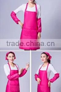 Cute Apron Custom LOGO Print Ads Kitchen Chef Coffee Hotel Men and Women Overalls thumbnail-6