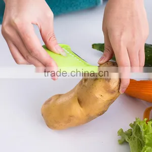 3 In 1 Vegetable Peeler Cutter Potato Peeler Vegetable Fruit Turnip Slicer Cutter Bottle Opener With Cleaning Brush KC1349 thumbnail-5