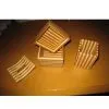 Bamboo Tooth Brush Holder and Soap Dish and Box With Lid thumbnail-1