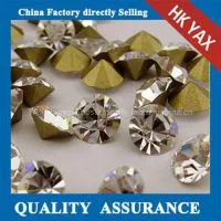 China Factory Rhinestone Point Back,hot Selling Loose Pointed Back Rhinestone,high Quality Glass Point Back Rhinestone thumbnail-1