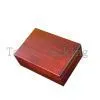 Natural Eco-friendly Red Wooden Tea Box thumbnail-1