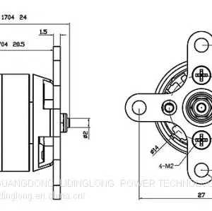 High Quality XTO-1704 RC Brushless Motor for Airplane thumbnail-5