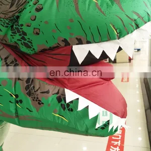 HI High Quality Water Proof Woven Dacron t Rex Inflatable Dinosaur Costume thumbnail-4