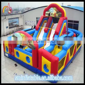 Manufacturer Wholesale Inflatable Christmas Cake Hot Cake Maker Jump Bed Inflatable Combination thumbnail-3