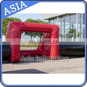 New Design Four Goals Inflatable Soccer Field for Sale / Outdoor Football Arena thumbnail-3