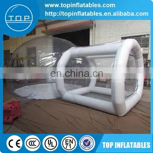 High Quality Service Equipment PVC Tarpaulin Inflatable Clear Dome Tent thumbnail-3