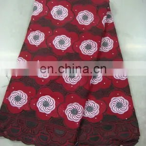 High Quality Swiss Cotton Voile Lace(D30-5) thumbnail-1