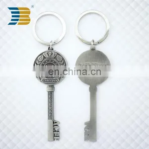 Key Shaped 3d Metal Keychain thumbnail-5