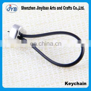 Alloy Love Peach Heart Couple Key Chain Creative Cute Leather Key Ring Key Chain New Wholesale thumbnail-3