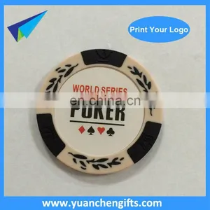 2016 Promotional Casino Custom Logo Sticker Poker Chips thumbnail-1