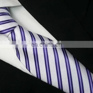 Factory Wholesale Stripe Slim Knitted Necktie thumbnail-6