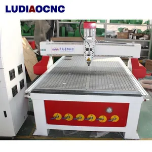 Wood WPC Board Decoration CNC Carving Router Machine 1200*1200mm thumbnail-3