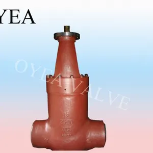 ANSI Wcb Cast Steel Forged Steel Stainless Steel High Pressure High Temperature Power Station Pressure Gate Valve thumbnail-1
