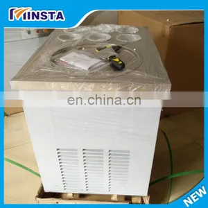 Flat Pan Frozen Yogurt Real Fruits Fry Ice Cream Machine thumbnail-6