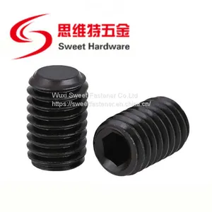 Carbon Steel Alloy Steel Gr12.9 Grub Screw High Tensive Black Set Screw DIN913 thumbnail-2