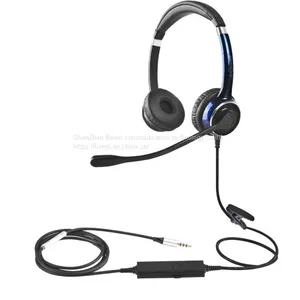 China Beien FC22 MP Business Telephone Headset for Call Center Customer Service Multimedia Teaching Headset thumbnail-2