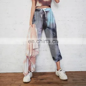 LAITE TR2021 Women Plus Size Pants Ladies Tie Dyed Trousers Women's Trousers thumbnail-6