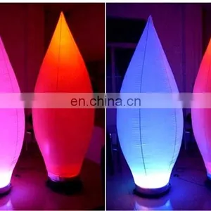 Ground LED Lighting Decoration Inflatable Water Drop Lights With Air Blower for Events Party thumbnail-2