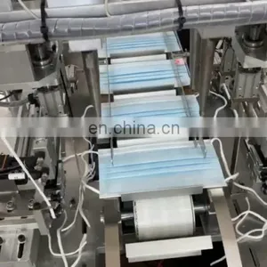 Best Sale High Speed Mask Machine Ear Loop Mask Mask Ultrasonic Automatic Ear Band Spot Welding Machine thumbnail-1