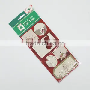 Christmas Gift Tags Foil Sticker Festive Gift Tags thumbnail-1